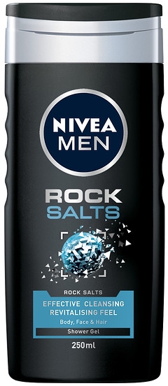 Гель для душа - NIVEA MEN Rock Salt Shower Gel — фото N1