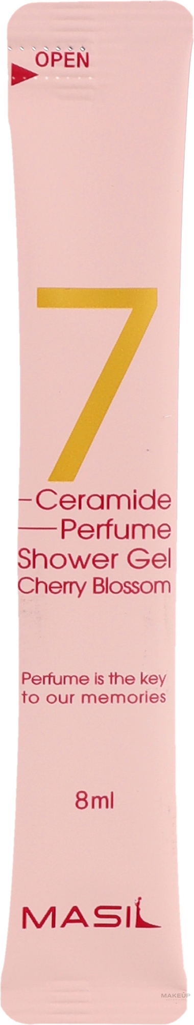 Гель для душа с ароматом цветущей вишни - Masil 7 Ceramide Perfume Shower Gel Cherry Blossom (пробник) — фото 20x8ml