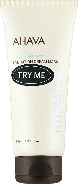 Зволожувальна крем-маска - Ahava Time to Hydrate Hydration Cream Mask (тестер) — фото N1