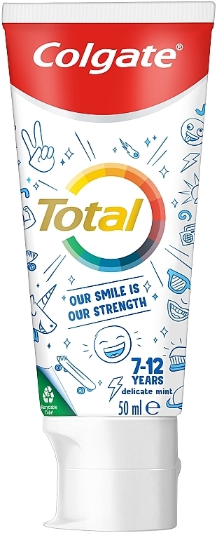 Дитяча зубна паста від 7 до 12 років "Джуніор" - Colgate Total — фото N5