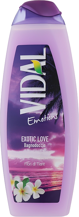 Гель для душу "Екзотичне кохання" - Vidal Exotic Love — фото N1