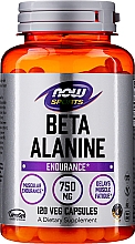 Парфумерія, косметика Харчова добавка "Бета-аланін" - Now Foods Beta-Alanine Sports