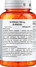 Натуральна добавка, 120 капсул - Now Foods Sports D-Ribose — фото N2