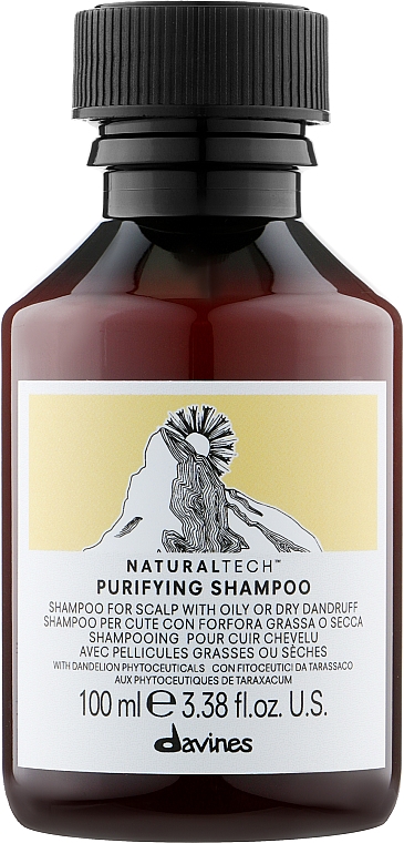 Очищающий шампунь против перхоти - Davines Purifying Shampoo