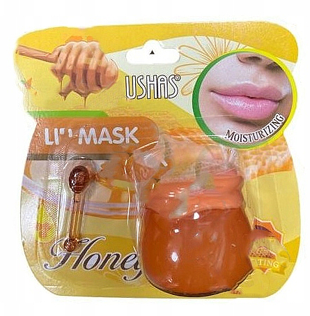 Маска-бальзам для губ "Мед" - Ushas Lip Mask Honey — фото N1