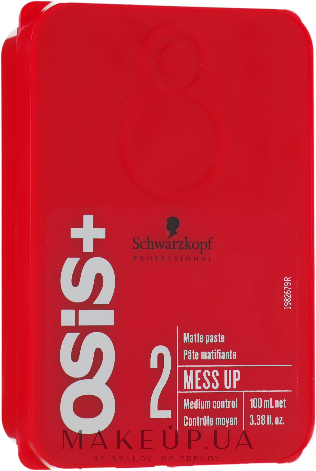 Воск для волос с матовым эффектом - Schwarzkopf Professional Osis+ Mess Up Matt Gum — фото 100ml