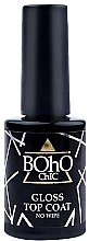 Духи, Парфюмерия, косметика Топ без липкого слоя - Boho Chic Gloss Top Coat No Wipe