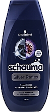 Парфумерія, косметика Шампунь для сивого волосся - Schwarzkopf Schauma Silver Reflex Anti-Yellow Shampoo