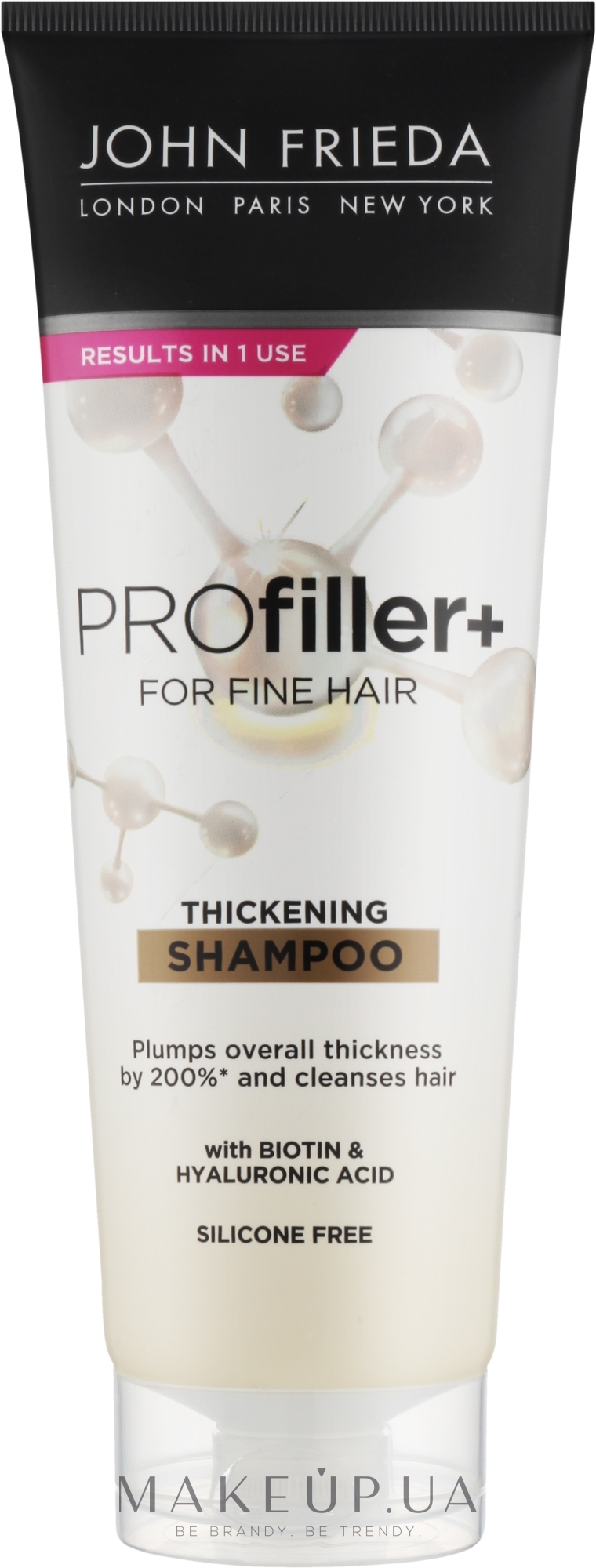 Шампунь для ущільнення волосся - John Frieda PROfiller+ Thickening Shampoo — фото 250ml