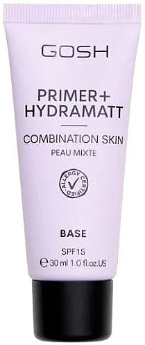 Праймер для макияжа - Gosh Primer+ Hydramatt Combination Skin — фото N1