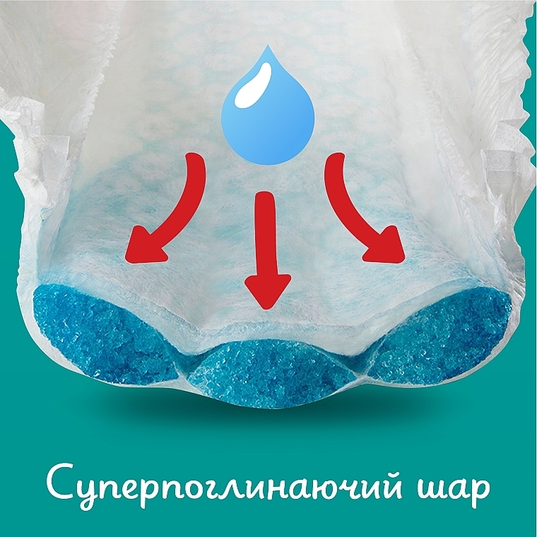 Підгузки-трусики, розмір 6 (14-19 кг), 44 шт. - Pampers Pants — фото N7