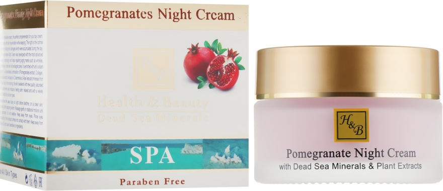 Гранатовый ночной крем - Health And Beauty Pomegranates Night Cream