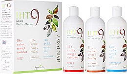 Парфумерія, косметика Набір  - Lass Naturals Hair Loss Therapy IHT9 (sh/200ml + condit/200ml + oil/200ml)