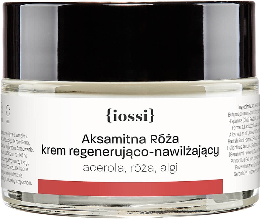 Восстанавливающий крем для лица "Бархатная роза" - Iossi Regenerating Cream — фото N1
