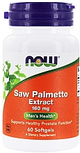 Парфумерія, косметика Екстракт пальми сереноа - Now Foods Saw Palmetto Extract, 160mg