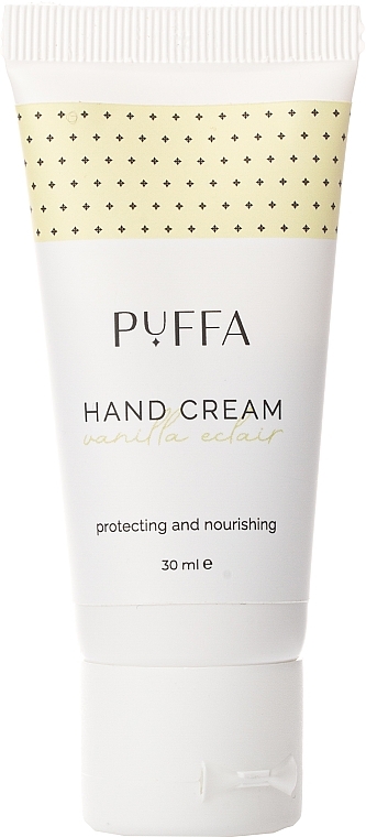 Крем для рук "Ванільний еклер" - Puffa Vanilla Eclair Hand Cream — фото N1