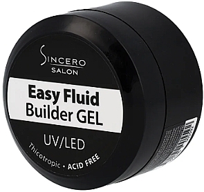 Гель для нарощування нігтів - Sincero Salon Easy Fluid Builder Gel — фото N1