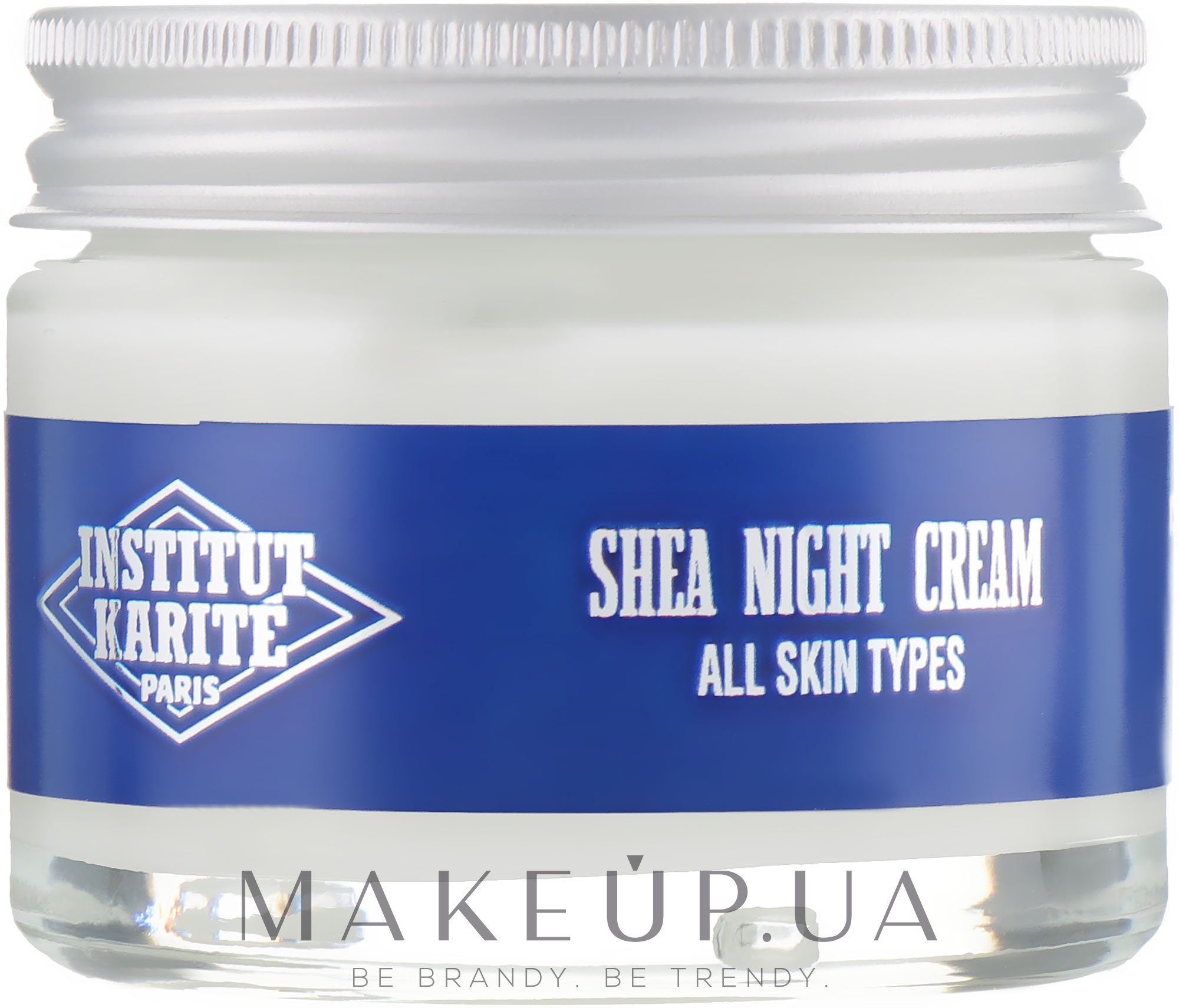 Крем для обличчя нічний - Institut Karite Shea Night Cream Milk Cream — фото 50ml