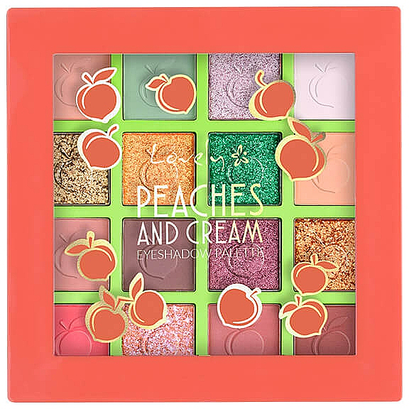 Палетка теней для век - Lovely Peaches & Cream Eyeshadow Palette