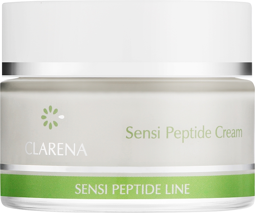 Легкий крем для чутливої, гіперреактивної шкіри, схильної до алергії та атопії - Clarena Sensi Peptide Line Sensi Peptide Cream — фото N1