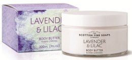 Духи, Парфюмерия, косметика Крем-масло для тела в банке - Scottish Fine Soaps Lavender & Lilac Body Butter
