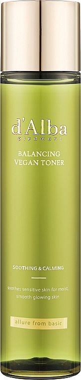 Балансирующий веганский тонер - D'Alba Balancing Vegan Toner 