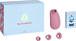 Вакуумный клиторальный стимулятор, розовый - The Oh Collective Chi Cashmere Rose — фото N3