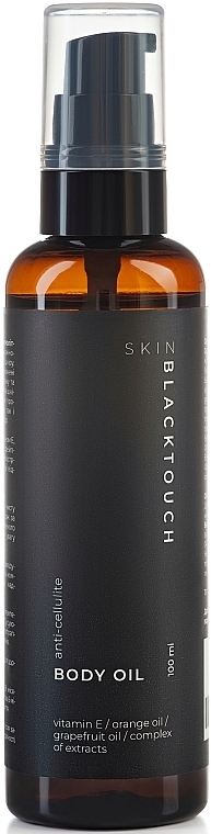 Антицеллюлитное массажное масло - BlackTouch Body Oil — фото N1