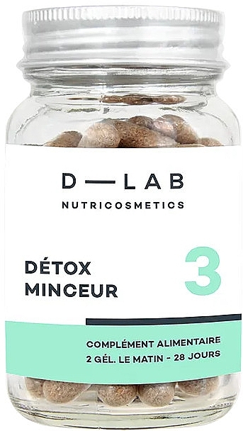 Харчова добавка "Детокс для схуднення" - D-Lab Nutricosmetics Slimming Detox — фото N1