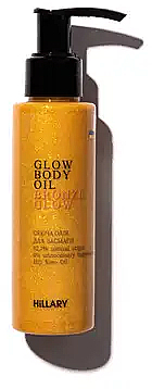 Сяйна олія для засмаги - Hillary Сhic Bronze Glow Body Oil — фото N1