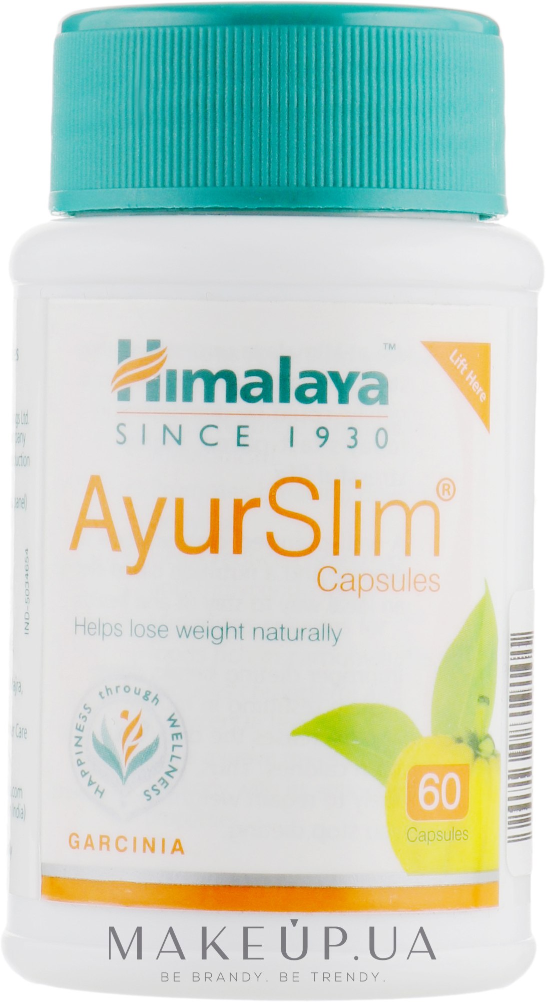 Харчовий додаток "Аюрслім" - Himalaya Herbals AyurSlim — фото 60шт