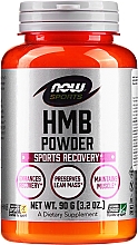 Дієтична добавка "Гідроксіметилбутират", в порошку - Now Foods Sports HMB Powder — фото N1
