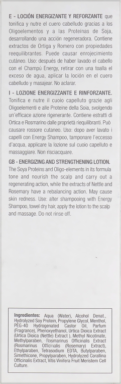 Зміцнювальний лосьйон для ослабленого волосся  - Design Look Energy Care Energecing Lotion — фото N3