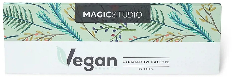 Палетка тіней для повік - Magic Studio Eyeshadow Palette Vegan Beauty — фото N1
