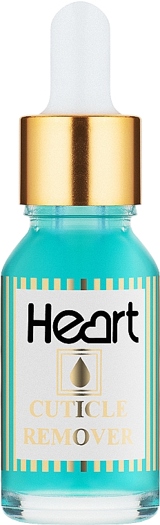 Гель кислотний для видалення кутикул, синій - Heart Cuticle Remover — фото N1