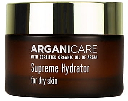 Парфумерія, косметика Крем для обличчя для сухої шкіри - Arganicare Supreme Hydrator For Dry Skin