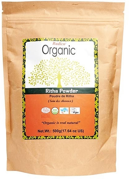 Органічний порошок "Рітха" для волосся - Radico Organic Ritha Powder — фото N3