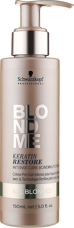 Есенція-бондинг для інтенсивного догляду - Schwarzkopf Professional BlondMe Keratin Restore Intense Care Bonding Potion — фото N1