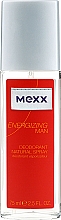 Парфумерія, косметика Mexx Energizing Man - Дезодорант-спрей