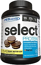 Пищевая добавка "Шоколад с арахисовым маслом" - PEScience Select Protein Chocolate Peanut Butter Cup — фото N1