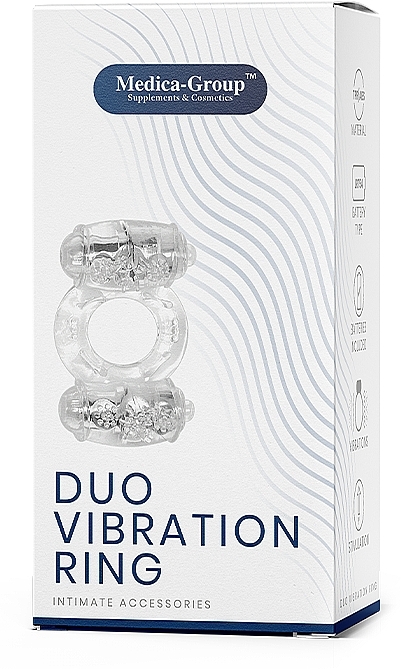 Двойное вибрационное кольцо - Medica-Group Duo Vibration Ring — фото N1