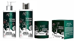 Набір - APIS Professional Winter Dream (sh/gel/300ml + b/cr/300ml + candle/220g) — фото N1