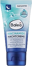 Духи, Парфюмерия, косметика Ночной крем для лица с ниацинамидом - Balea Niacinamide Night Cream