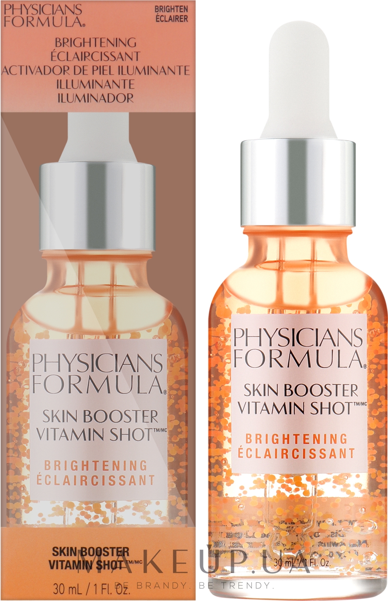 Бустер-сироватка для обличчя - Physicians Formula Skin Booster Vitamin Shot Brightening — фото 30ml