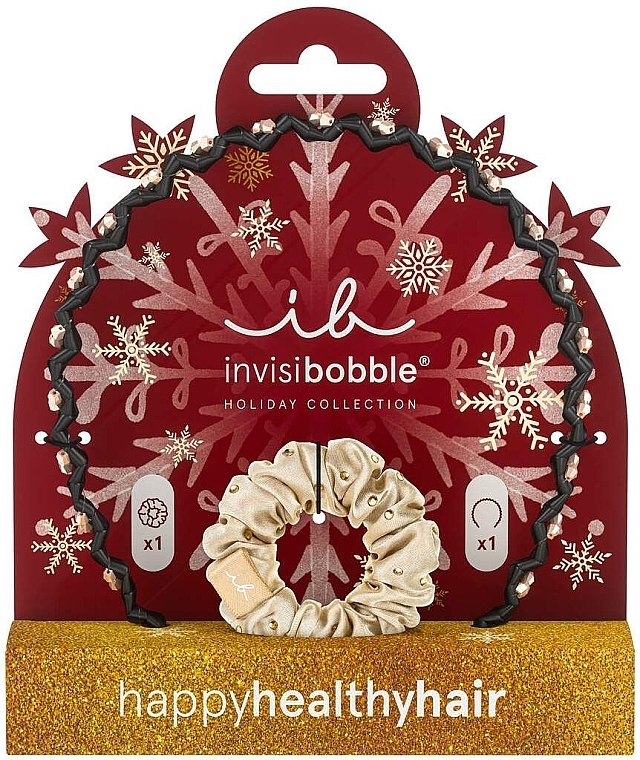 Набор - Invisibobble Winterful Life Gift Set (h/ring/1pcs + h/sprunchie/1pcs) — фото N1