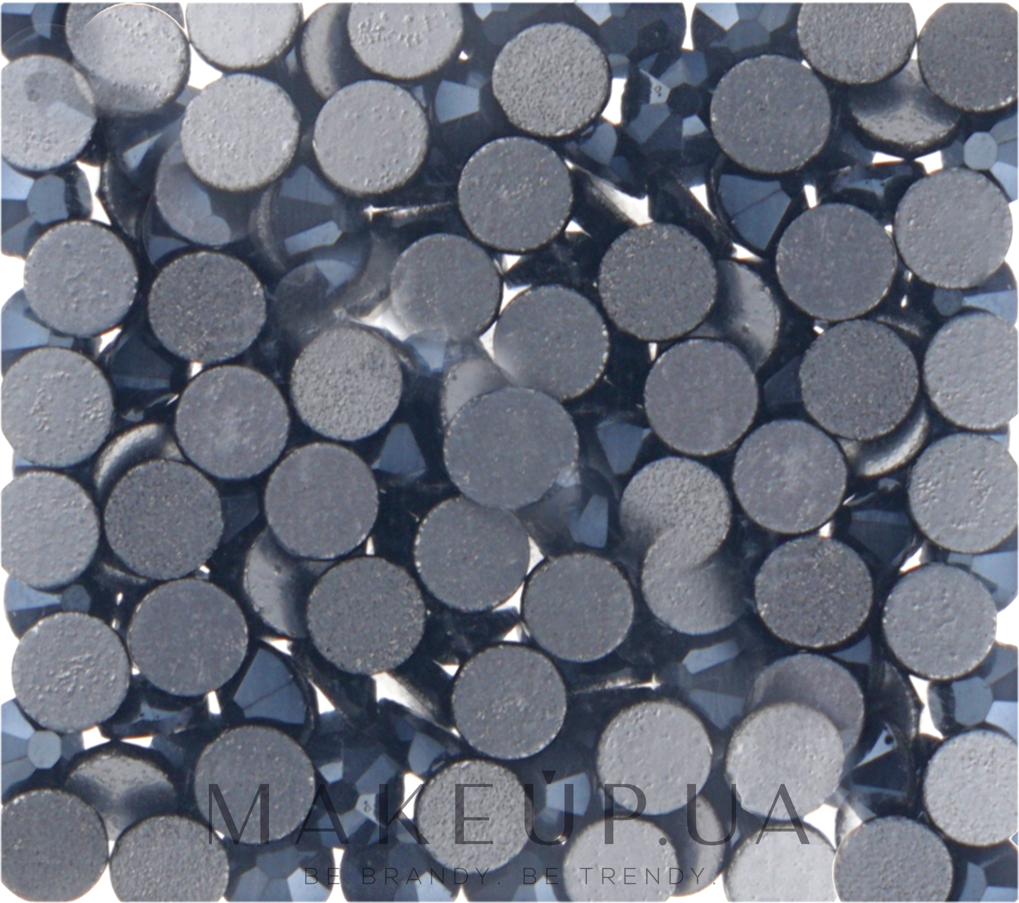 Декоративные кристаллы для ногтей "Jet Satin", размер SS 08, 100шт - Kodi Professional — фото 100шт