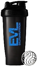 Духи, Парфюмерия, косметика Бутылка-шейкер, 700 мл, черная - EVLution Nutrition Blender Bottle