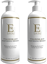 Набор - Eclat Skin London Hyaluronic Acid Moisturising Shampoo Duo (shampoo/1lx2) — фото N1