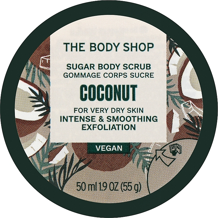 Скраб для тела "Кокос" - The Body Shop Coconut Exfoliating Cream Body Scrub — фото N6