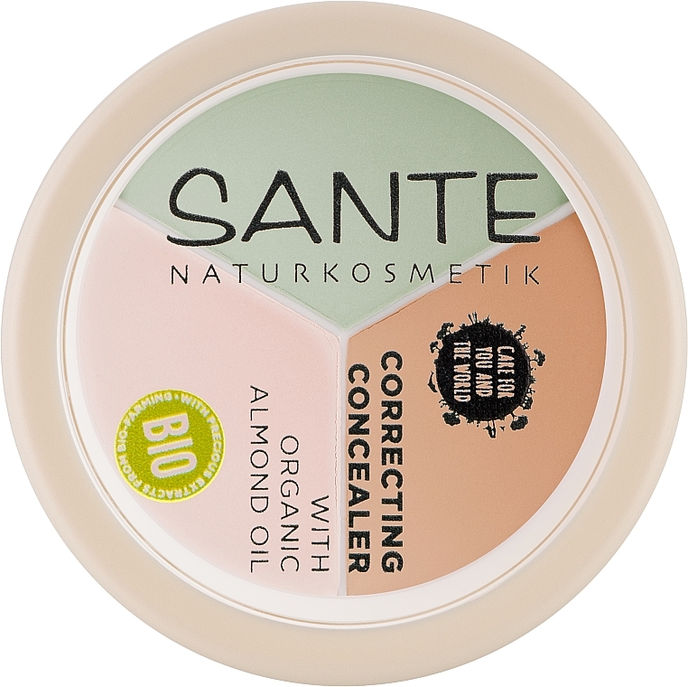 Консилер - Sante Correcting Concealer With Organic Almond Oil — фото N2